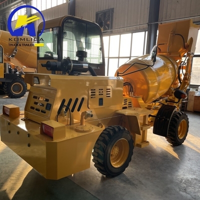 自動積載 1.5m3 2m3 ディーゼル式水力コンクリートミキサー 重作業建築用