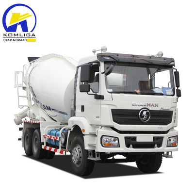 ラジアルタイヤデザイン Shacman F3000 大規模な建設プロジェクト用コンクリートミキサートラック