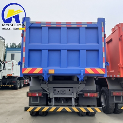 351-450hp ユーロ5 6X4 20-30 トン 重荷 3 軸 10 輪 Sinotruk HOWO 中古 ダンプ トラック