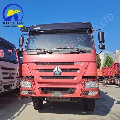 6X4 20-30 トン 重荷 3 アクセル 10 輪 シノトーク HOWO 371HPの古用ダンプトラック