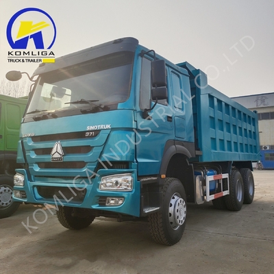中古 ダンプ トラック フロント リフティング スタイル 20-30 トン 6X4 3 軸 10 輪 Sinotruk HOWO
