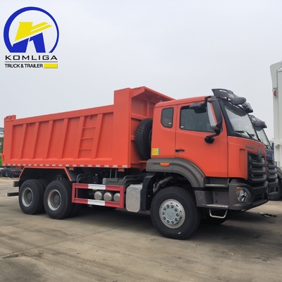 中古 シノトラク HOWO ダンプトラック 10 輪 3 軸 6X4 低走量 重荷 8500*2500*3400mm