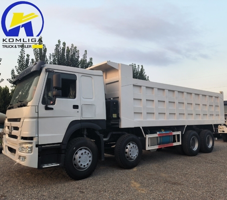 中古 ダンプトラック 371HP 380HP 400HP 40tons シノトルク HOWO ティッパートラック 8X4 12輪