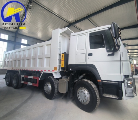 シノトルク HOWO 8X4 12ホイール 371HP 380HP 400HP 40tons 良い状態のダンプトラック
