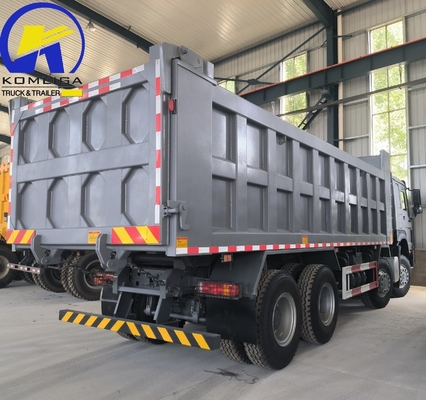 シノトルク HOWO 8X4 12ホイール 371HP 380HP 400HP 430HP 50トンの使い捨てトラック