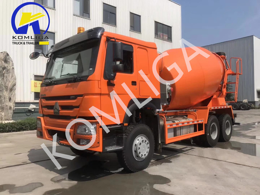 6×4 駆動ホイール Sinotruk HOWO Zz3257n3847A あなたのプロジェクトのためのモバイルセメントミキサートラック