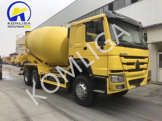 6×4 駆動ホイール Sinotruk HOWO Zz3257n3847A あなたのプロジェクトのためのモバイルセメントミキサートラック
