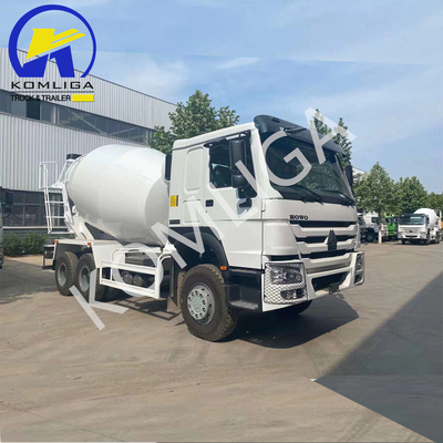 6×4 駆動ホイール Sinotruk HOWO Zz3257n3847A あなたのプロジェクトのためのモバイルセメントミキサートラック