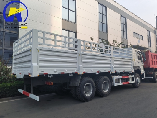 マニュアルトランスミッションタイプ バンスタイル シノトラック HOWO 6X4 400HP 拡張キャビン貨物トラック