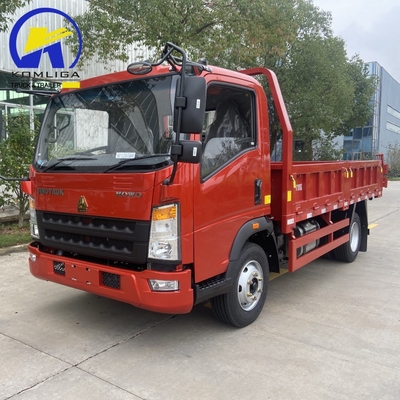 4×2 6ホイール Sinotruk HOWO 20cbm バケツ寸法付きミニダンプトラック