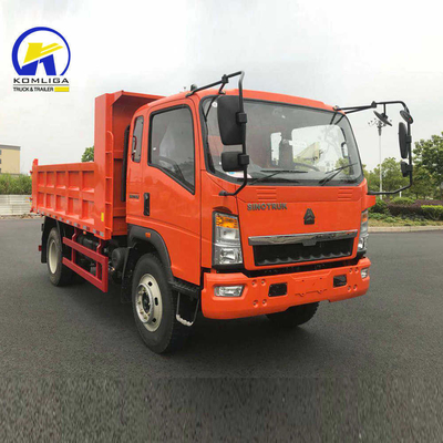 4×2 6ホイール Sinotruk HOWO 20cbm バケツ寸法付きミニダンプトラック