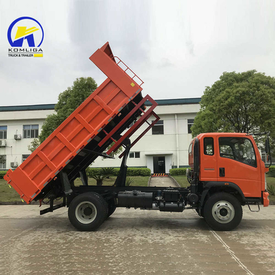 4×2 6ホイール Sinotruk HOWO 20cbm バケツ寸法付きミニダンプトラック