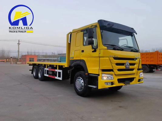 6×4 スーパー・アボウ Sinotruk HOWO トラック フラットベッド 20-30tons トラック フラットベッド デッキ トラック