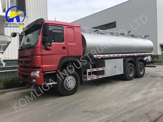 マニュアル 6X4 20cbm 25cbm 20000/25000リットル シノトラック HOWO シャックマン ディーゼル燃料タンク トラック