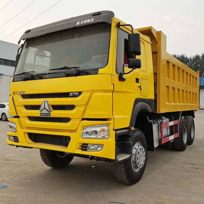 375HP 中古 HOWO シノトラック ダンプトラック 状態良好 6X4 シート ≤5ユーロ 2