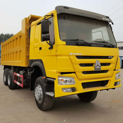 375HP 中古 HOWO シノトラック ダンプトラック 状態良好 6X4 シート ≤5ユーロ 2
