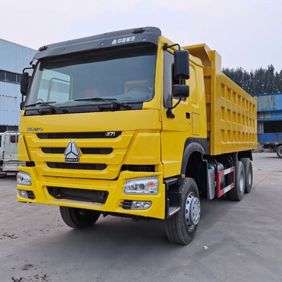 375HP 中古 HOWO シノトラック ダンプトラック 状態良好 6X4 シート ≤5ユーロ 2