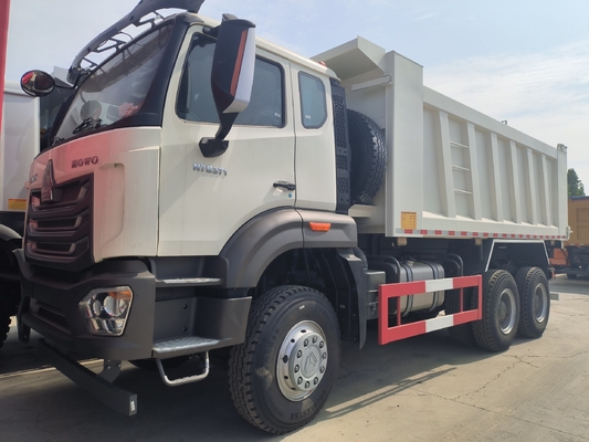 フロントリフティングスタイル HOWO 10 タイヤ 20cbm 6X4 マニュアルトランスミッション付きダンプトラック