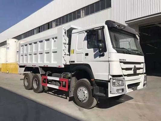 フロントリフティングスタイル HOWO 10 タイヤ 20cbm 6X4 マニュアルトランスミッション付きダンプトラック