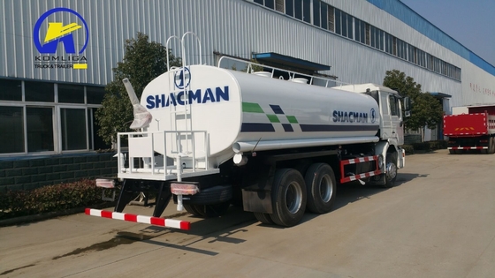 シャックマン 6X4 10ホイール 290HP 20cbm 燃料タンクと水タンク トラック 371HP馬力