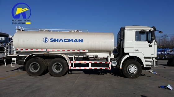 シャックマン 6X4 10ホイール 290HP 20cbm 燃料タンクと水タンク トラック 371HP馬力