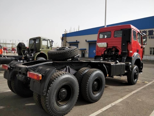ベイベン トラクターヘッド 6X4 3軸 ステアリングシステム ZF8098 と 急速 12js200t ギアボックス