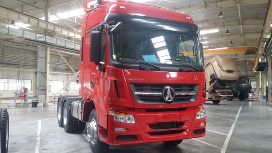 ベイベン トラクターヘッド 6X4 3軸 ステアリングシステム ZF8098 と 急速 12js200t ギアボックス