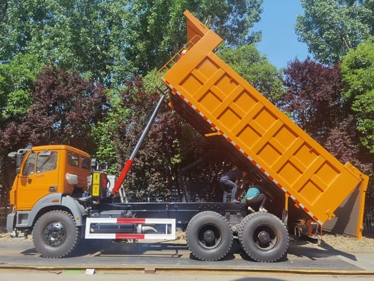 6X4 10ホイール 31-40t 負荷容量とカスタマイズ可能なオプションのベイベンダンプトラック