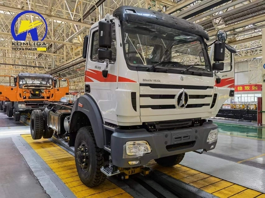 400L アルミニウム合金燃料タンカー 重用ビベン 6X4 420HP 貨物 トラック シャーシ