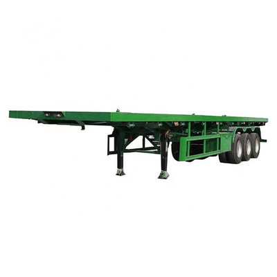 40FT スケルトンセミコンテナトレーラー 13t/16t 軸と 13000x2500x3900mm サイズ