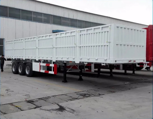 3軸 40FT サイドウォール 半貨車 卸貨物 機械式懸垂付き トレーラー パネル