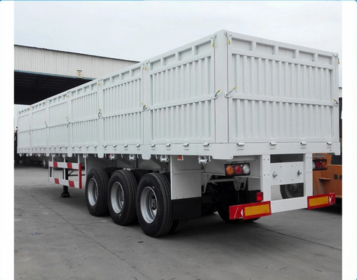 3軸 40FT サイドウォール 半貨車 卸貨物 機械式懸垂付き トレーラー パネル