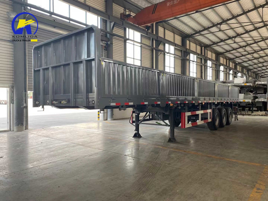 7000-8000mm 輪基3軸 40FT 貨物 横壁半トレーラー ABSシステム