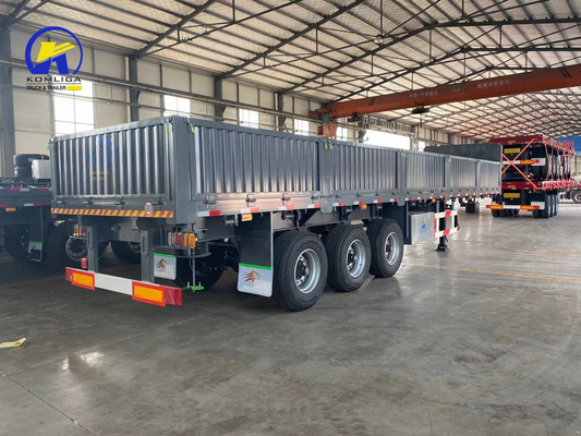 7000-8000mm 輪基3軸 40FT 貨物 横壁半トレーラー ABSシステム