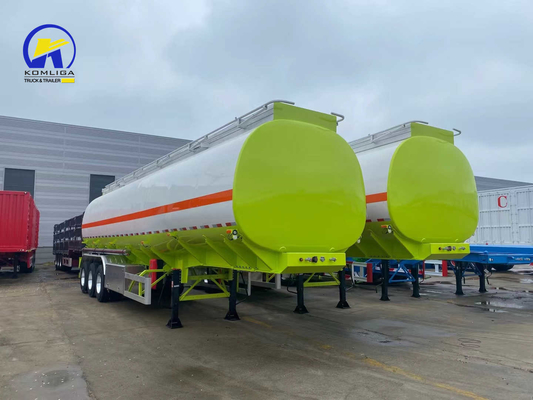 1820mm トレーダー3軸 炭素 アルミウム オイルタンク 42000L 45000リットル 燃料タンカー トレーラー