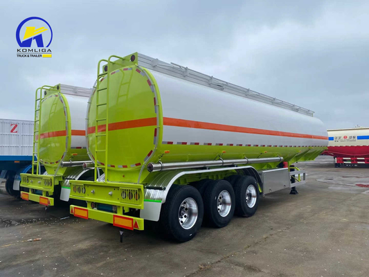 1820mm トレーダー3軸 炭素 アルミウム オイルタンク 42000L 45000リットル 燃料タンカー トレーラー