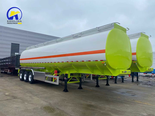 1820mm トレーダー3軸 炭素 アルミウム オイルタンク 42000L 45000リットル 燃料タンカー トレーラー