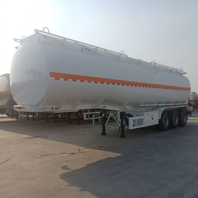 3軸 45000リットルの燃料タンク トレーラー 50トンの負荷容量と12r22.5タイヤ
