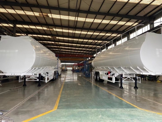 3/4 アクセル 40000L 45000L 50000L ディーゼル燃料トレーラー 燃料配送用