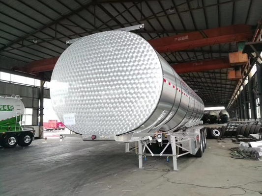 3/4 アクセル 40000L 45000L 50000L ディーゼル燃料トレーラー 燃料配送用