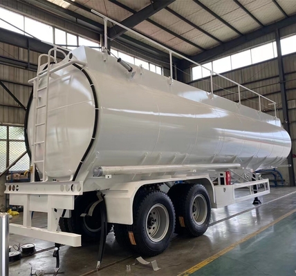 高容量フラットベッド三軸 45000 50000リットル 燃料タンカー 原油タンク トレーラー