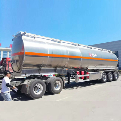 3軸 42cbm 45cbm 容量 アルミ ガソリン オイル タンク 1820mm トレーラー