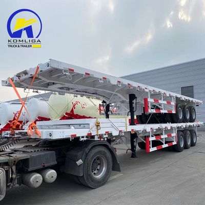 最良の選択 3軸 40FT コンテナ フラットベッド トレーラー BPW 軸と 1820mm トレーダー