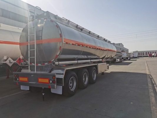 36000-42000リットルのディーゼル燃料タンク トレーラー