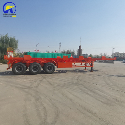 13000x2500x3900mm 40FT スケルトン半コンテナトレーラー 3軸 40T 負荷容量