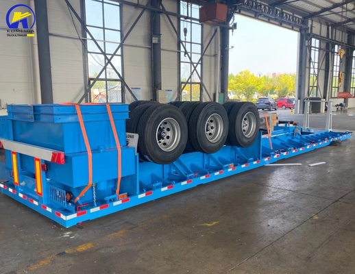 良い状態 3軸 40FT 48FT フラットベッド トレーラー