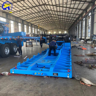 ワブコ バルブ 三軸 40FT 20FT フラットベッド コンテナ 60 トン トラック フラットベッド 車両 トレーラー