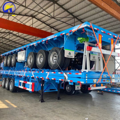 ワブコ バルブ 三軸 40FT 20FT フラットベッド コンテナ 60 トン トラック フラットベッド 車両 トレーラー