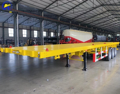 ワブコ バルブ 三軸 40FT 20FT フラットベッド コンテナ 60 トン トラック フラットベッド 車両 トレーラー