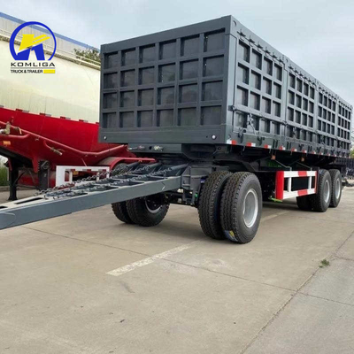 3軸 20トン 25トン 30トン 12ユニットタイヤ番号とWabcoバルブを持つフルトレーラートラック